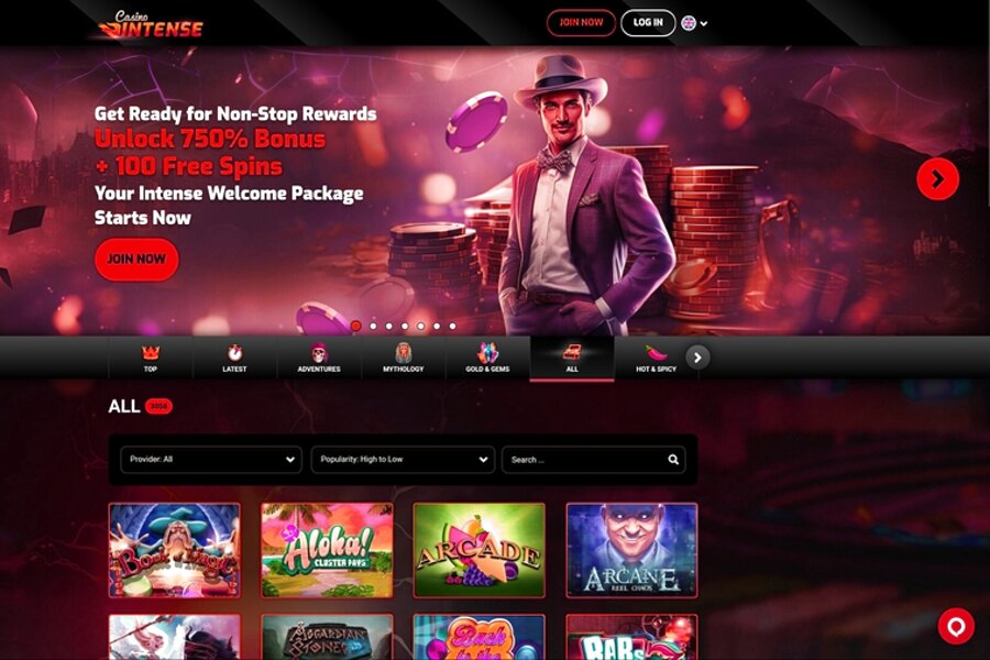 Intense Casino - Découvrez Nos Bonus Immersifs