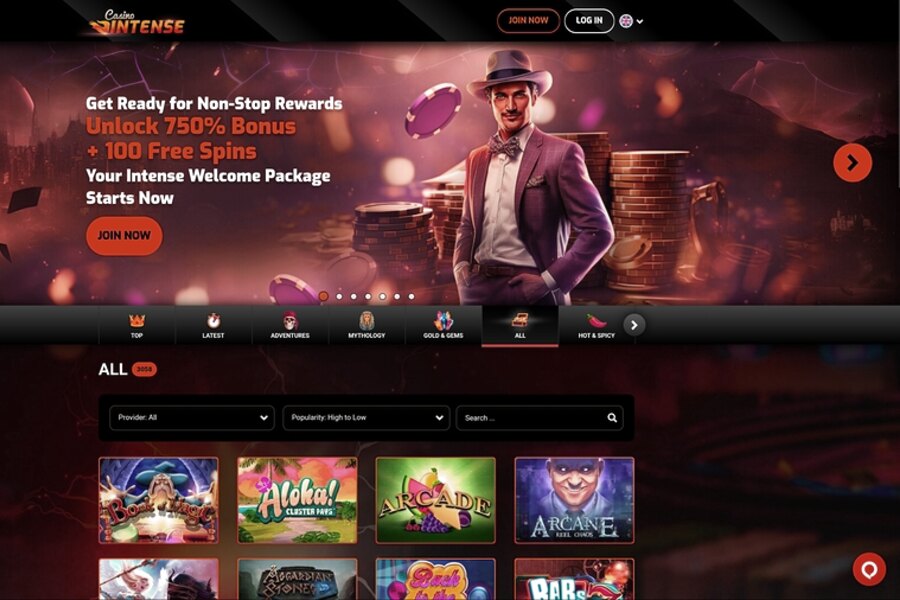 Intense Casino : Découvrez notre Application Mobile APK