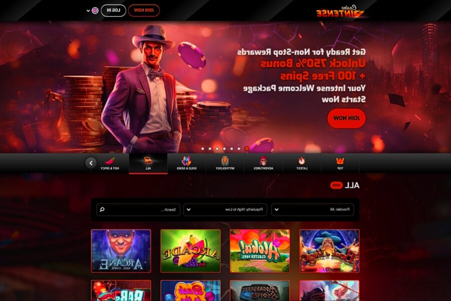 Intense Casino : A Découvrir Nos Codes Promo Exclusifs
